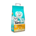 Sanicat Unscented Clumping Cat Litter | Made from natural minerals with guaranteed odor control | Absorbs moisture and makes cleaning easy | 10L capacity